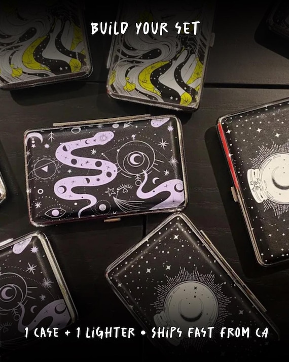 Cigarette Case + Lighter Combo Create Your own Set