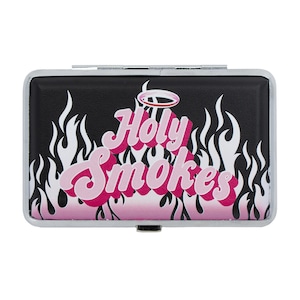 Pink Holy Smokes Cute Joint Holder, Stash Box, Cigarette Case