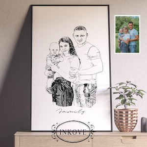 Realistic Merge of Different Photos, Family Portrait, Combine Photos, Add Deceased Person to Photo, Fathers Day, Loss of Loved Ones Gift