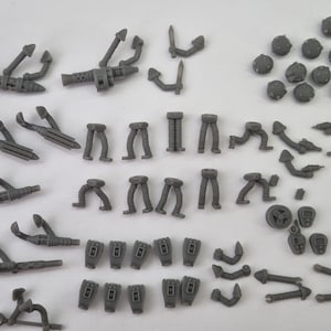 28mm heroic scale 70s inspired TV advert Martian robots sci-fi
