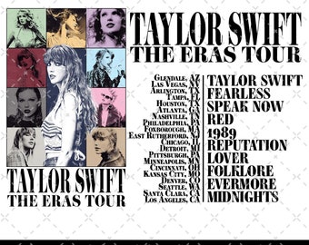 Vintage Eras Tour PNG, Taylor Swiftie Merch PNG, Taylor Fans, TaylorSwift PNG, Eras Tour Outfit, Swiftie Png, Eras Tour Eras Merch Dupe Png