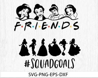 Princess Svg Etsy