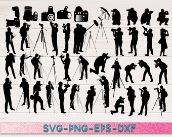 Photographer Vector Etsy