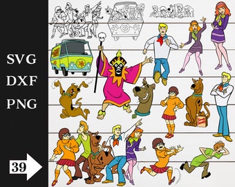 Scooby Doo Svg Etsy