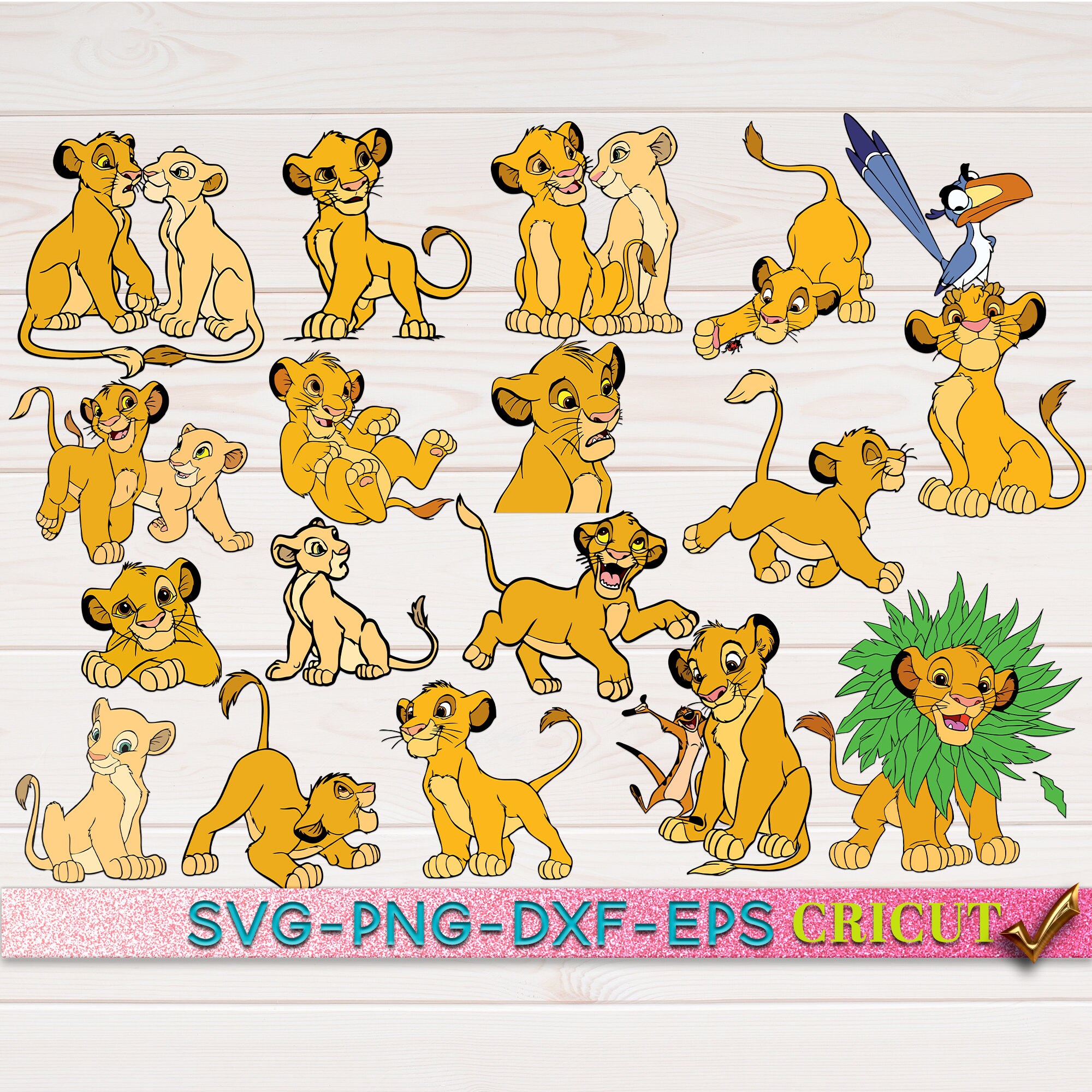 Download Baby Simba Svg Bundle Simba And Sarabi Svg Sarabi Svg ...