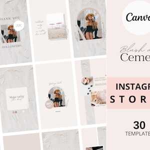 Instagram Story Templates Canva - Quotes for Instagram - Creative Instagram Templates - Canva Design - Boho Instagram - Blog