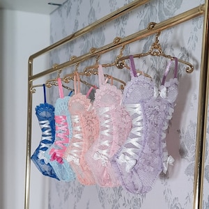 Isabelle lace Up Bodysuit (Pre-order)
