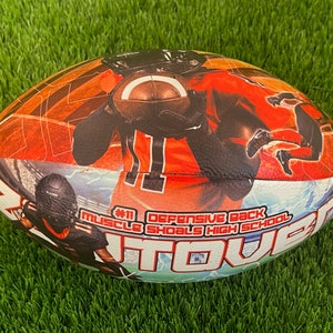 Personalized Photo Football, custom football , picture football