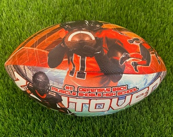 Personalized Photo Football, custom football , picture football