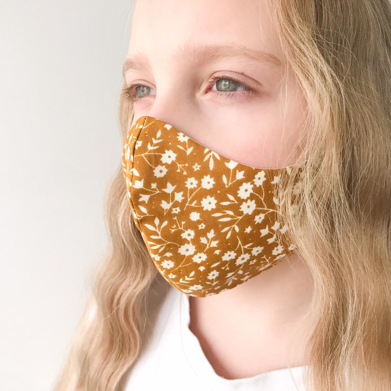 Cotton Face Mask Country Floral Etsy Australia