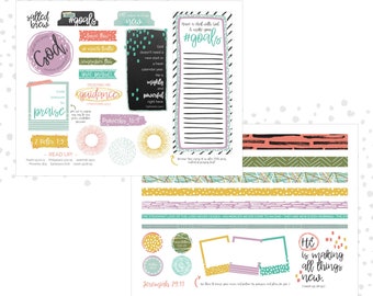 Faith Goals - Bible Journaling Printable