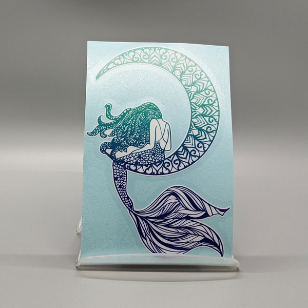 Mermaid vinyl decal - Mermaid Sticker