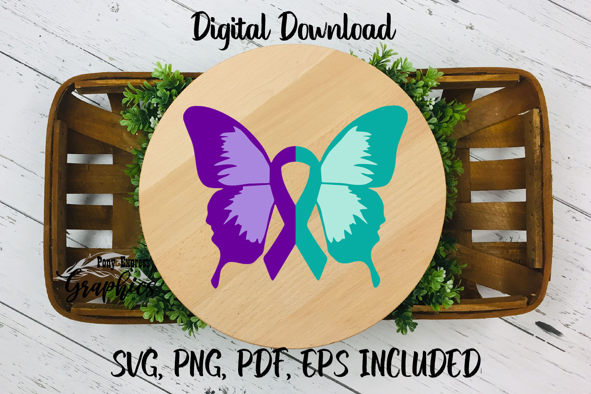 Suicide Awareness Svg, Butterfly SVG, Mental Health Svg, Ribbon Svg - Etsy