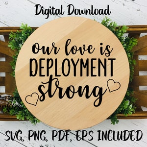 Onze liefde is inzet sterk, inzet cadeau voor vrouw, militaire inzet gift