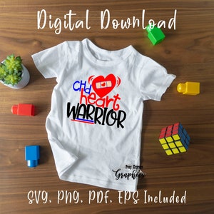 CHD 啓発 svg、先天性心疾患 svg、心臓戦士 SVG