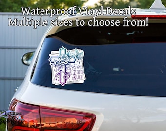 Jesus is the way, truth and life vinyl decal, durable sticker for cars and windows, Faith based decal for Christians and Catholics