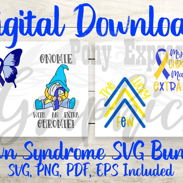 Down Syndrome SVG Bundle