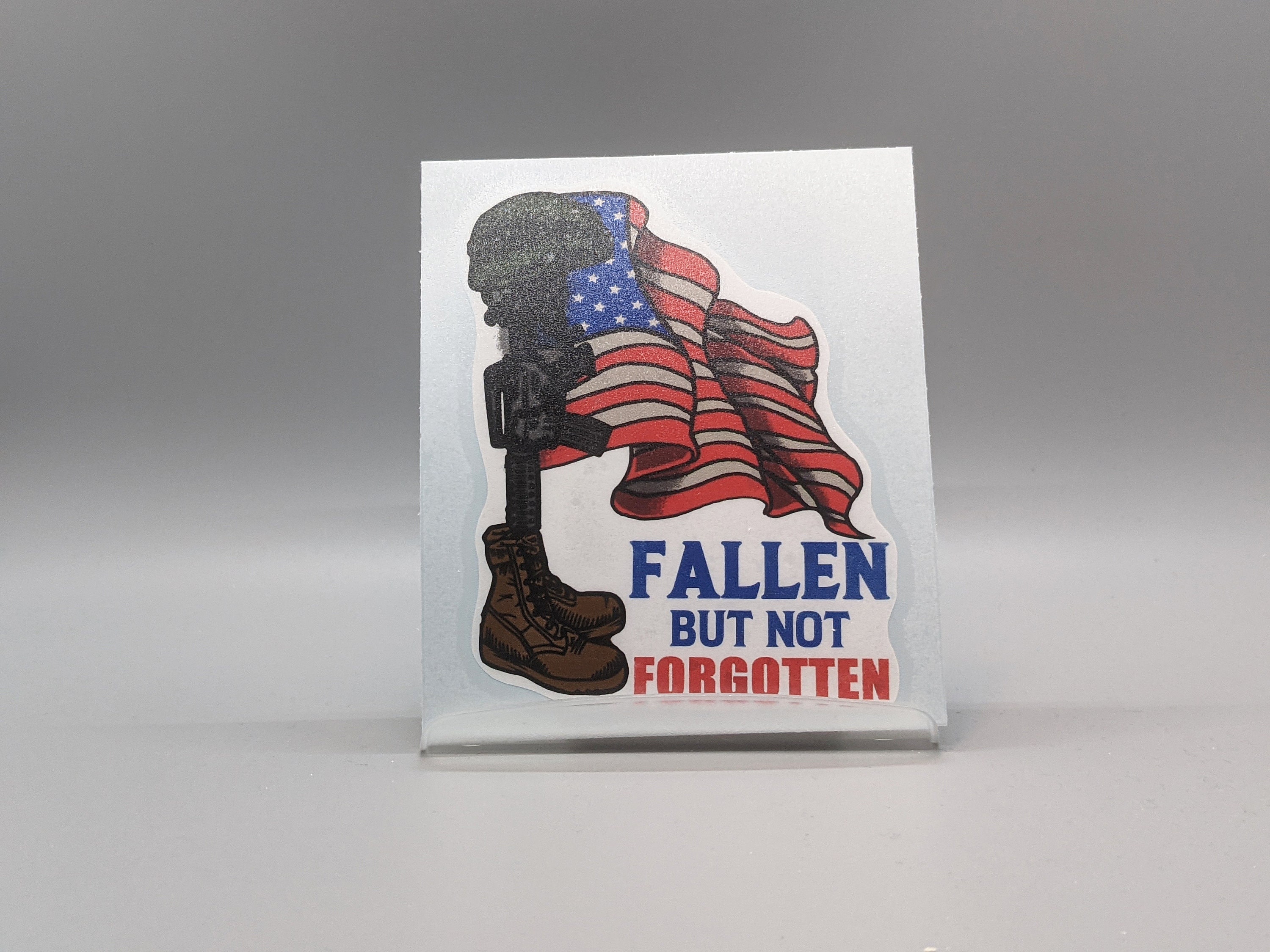 Memorial Day decal fallen not memorial gift for Etsy.de