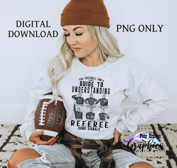 Referee Football Fan's Guide to Understanding PNG, Perfect for