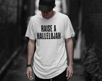 Raise A Hallelujah T-shirt | Troinspirerad bomullströja