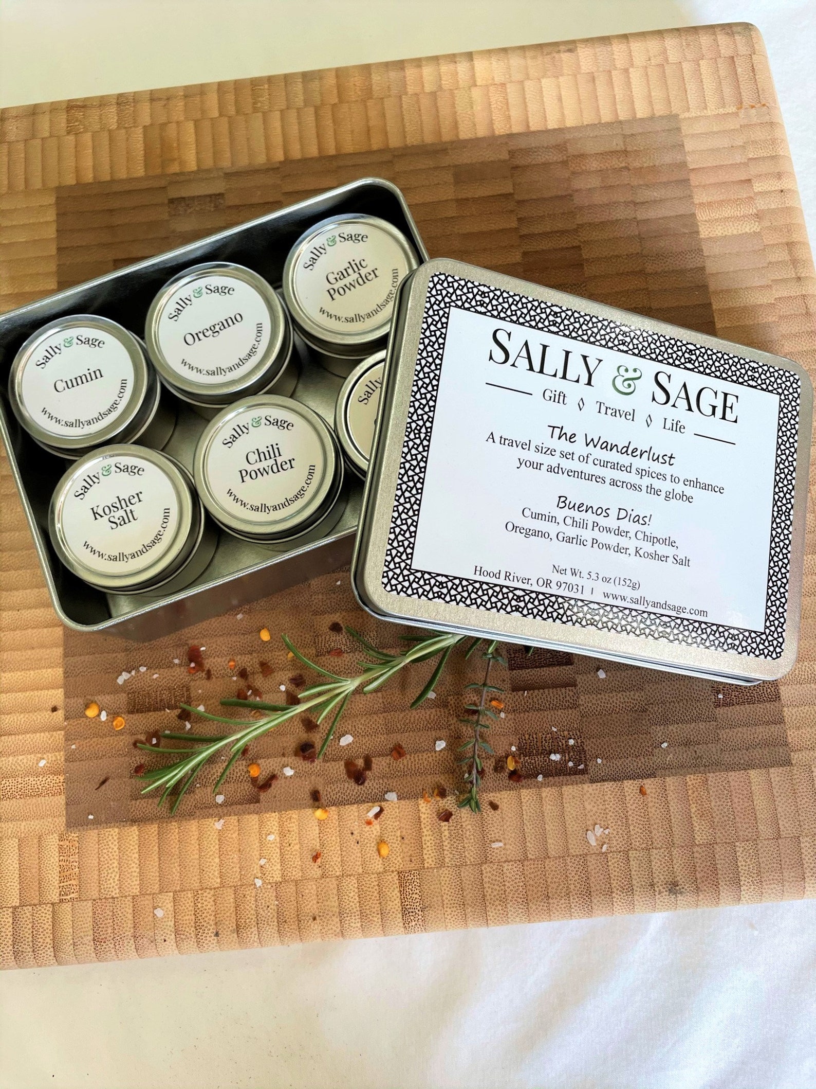 Travel Size Mexican Flavor Spice Kit Etsy