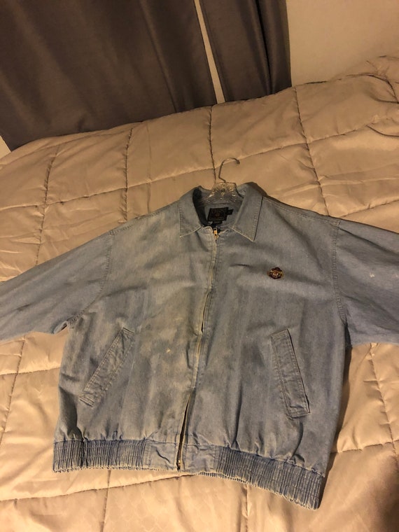 chaps ralph lauren leather jacket