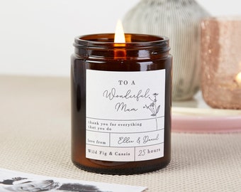 Mother's Day Gift For Mum, Personalised Apothecary Candle - Personalised Gifts