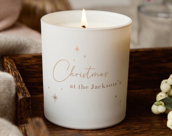 Christmas Gift for Family Scented Soy Candle, Christmas Gift, Christmas Scented Candle Gift for Wife Decoration