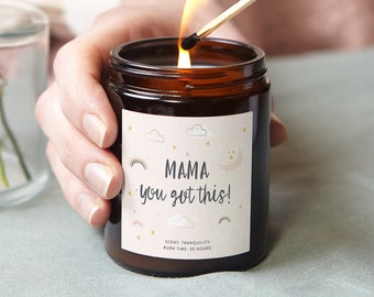 New Mum Candle Geschenk - Duftende Apothekerkerze