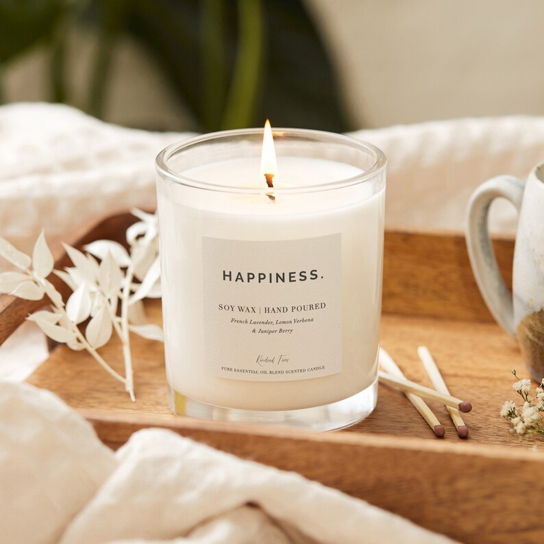Aromatherapy Candles Sleep Destress Happiness Immunity Etsy Singapore