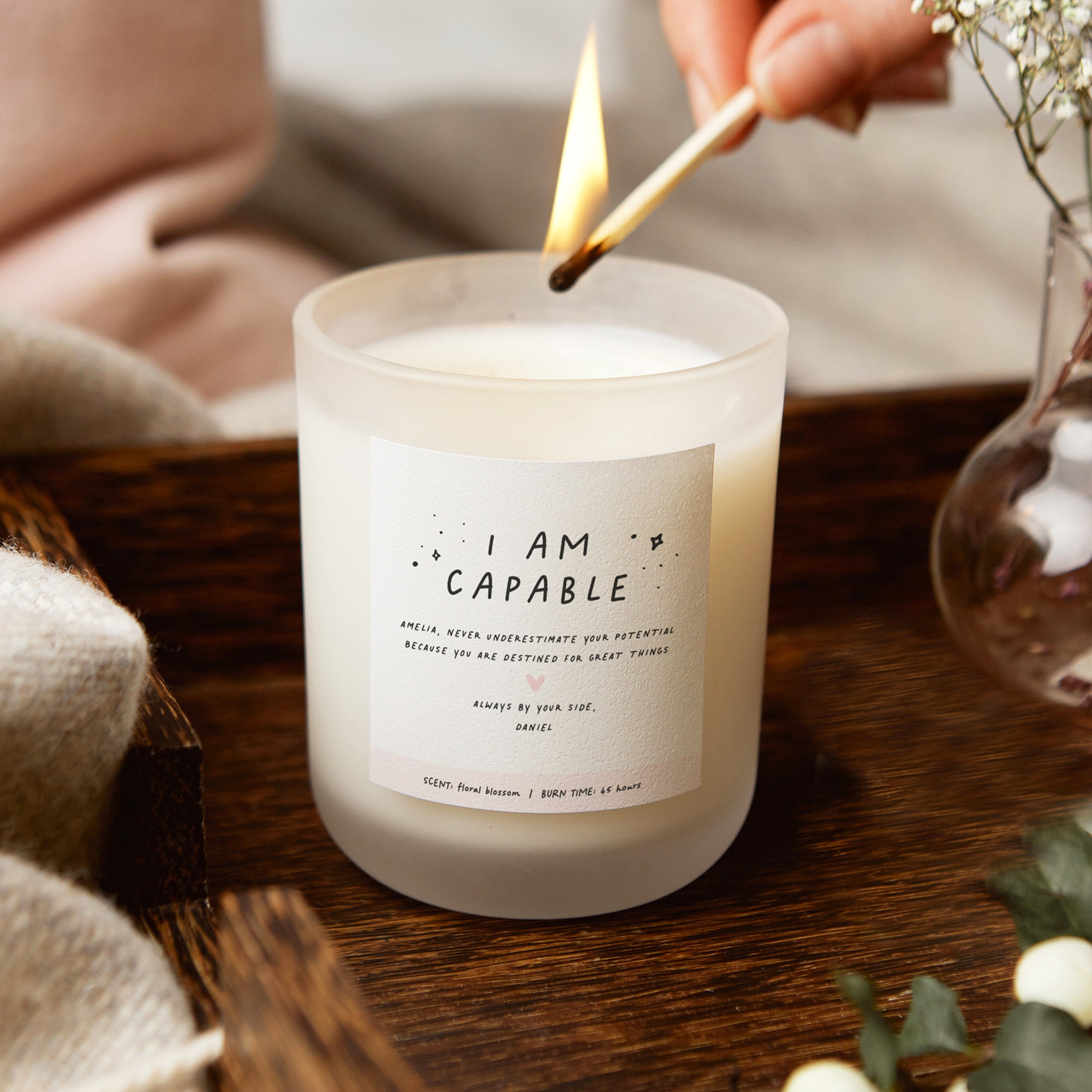 Home & Living / Manifestation candle Vegan Candle Choose You Scent