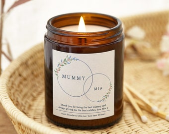 Mother's Day Gift Mummy Personalised Candle