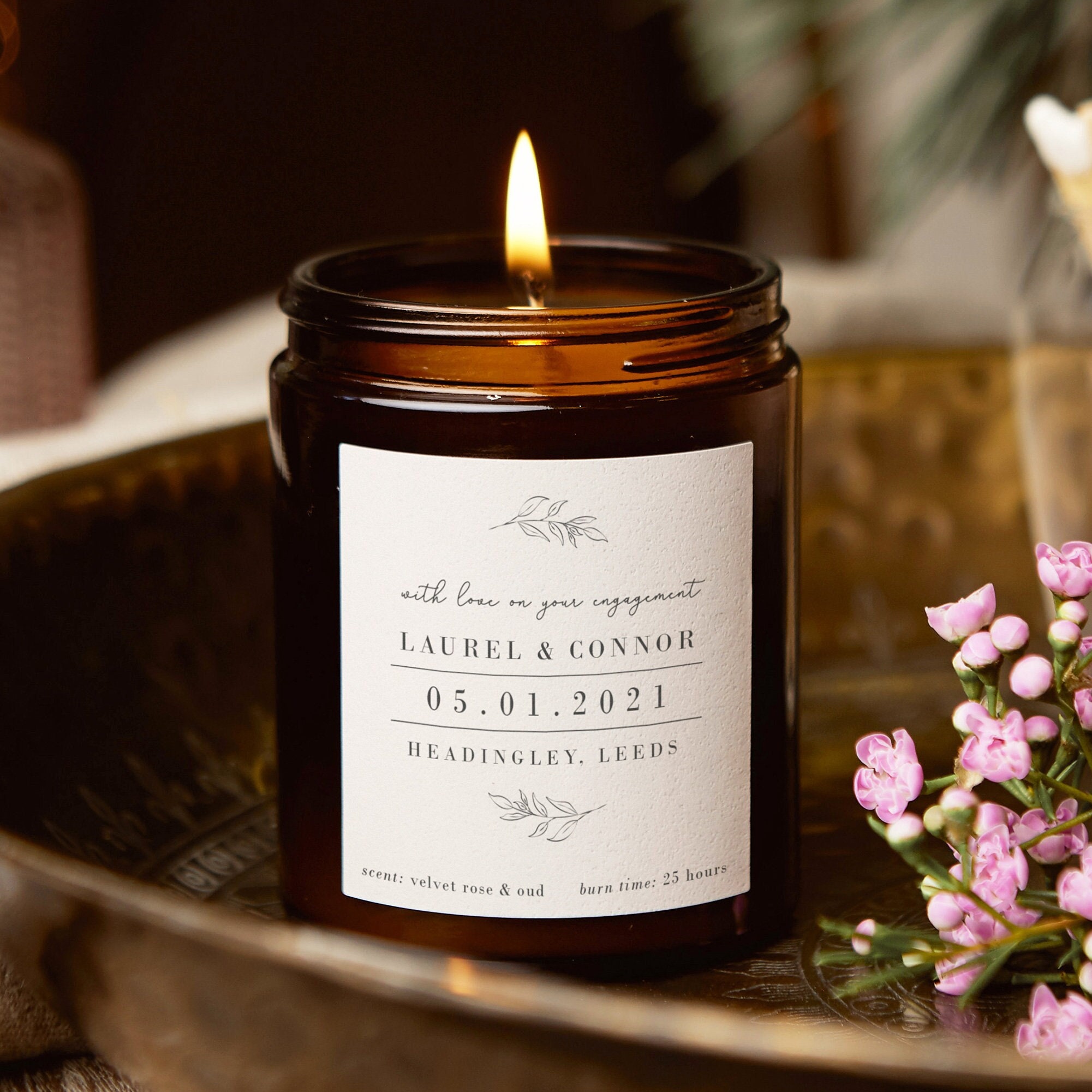 Engagement candle deals
