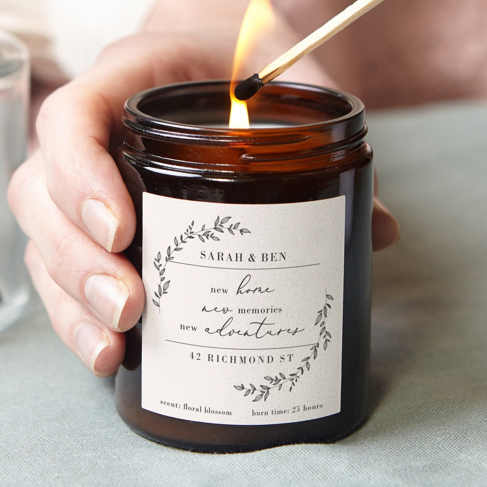 New Home Candle Gift For Couple