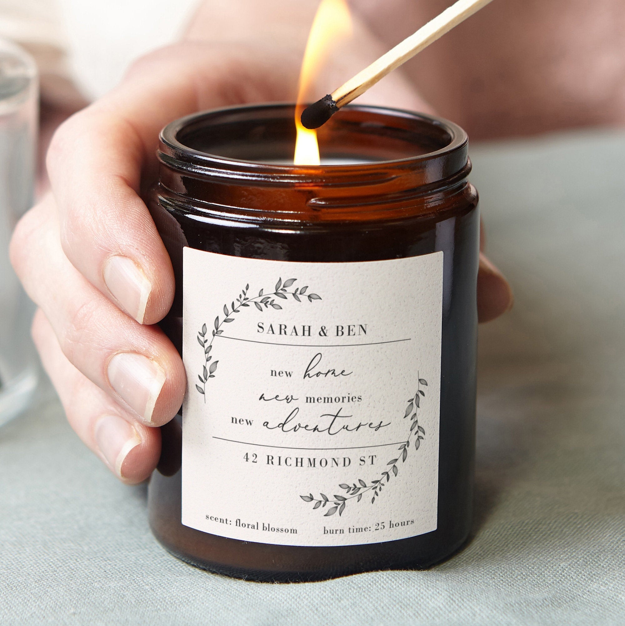 Kit de bougies DIY Bougie à la gelée botanique parfumée à faire soi-même  Cadeau de pendaison de crémaillère -  France