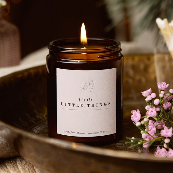 Thymes Aromatic 8 oz Candle – Lit Decor and Gift