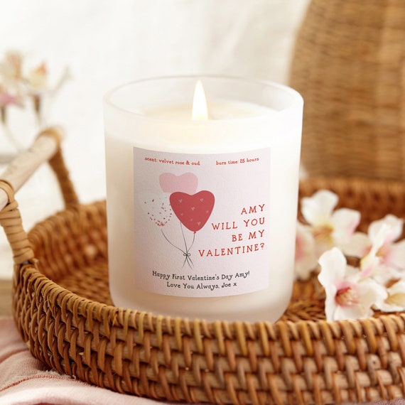 Valentine's Day Candle