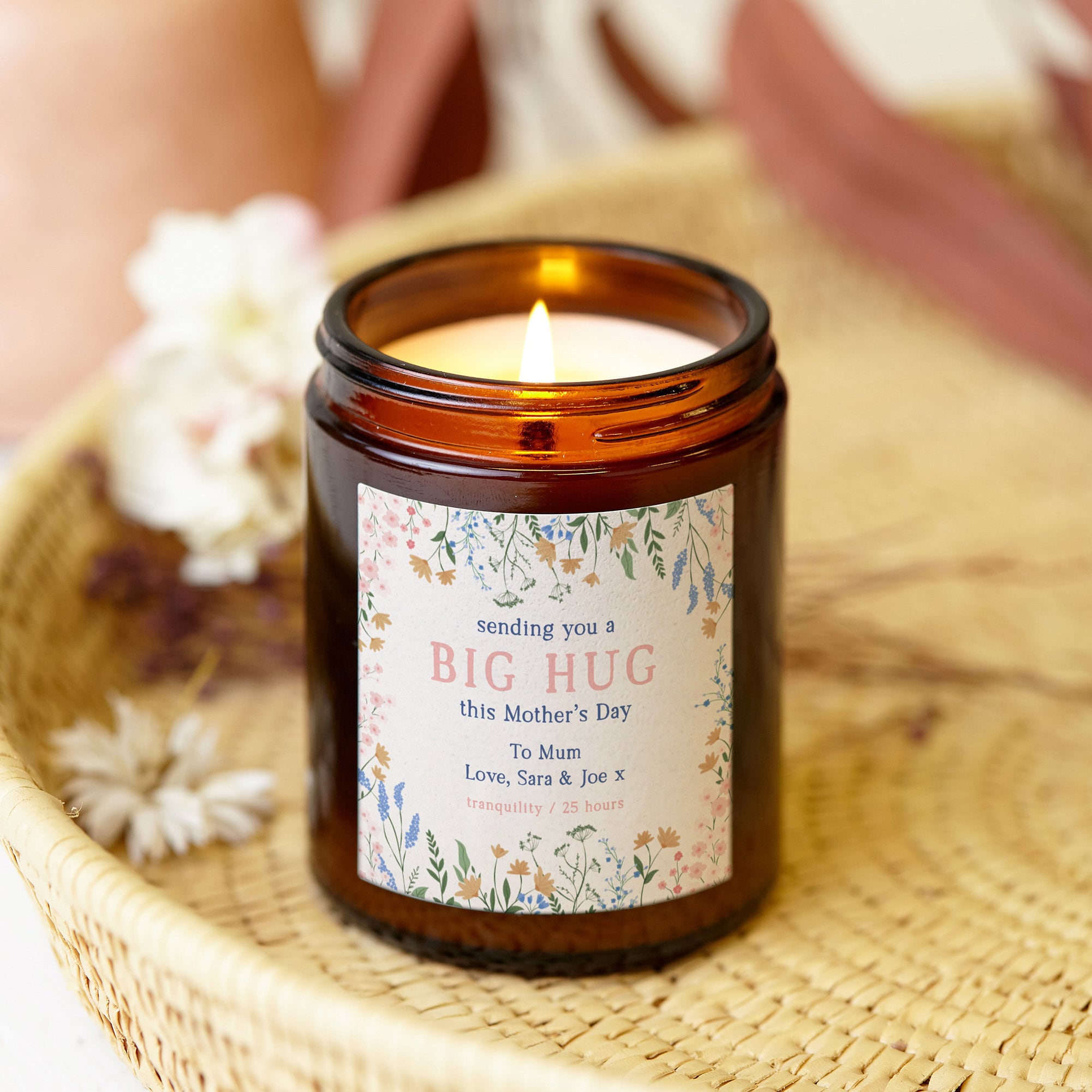 Mother's Day Gift Big Hug Candle Etsy UK