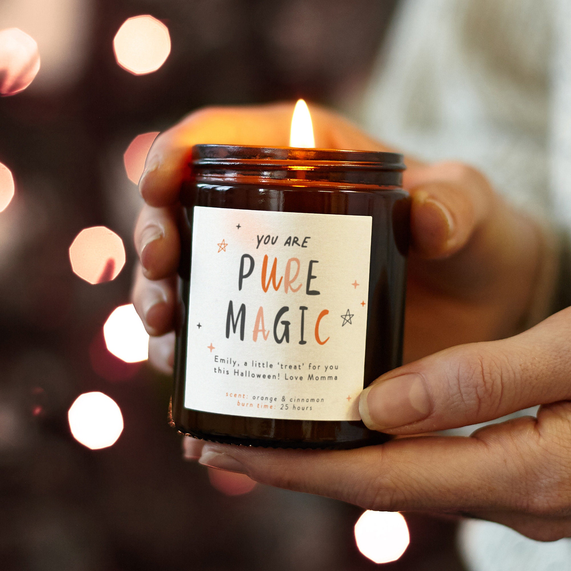 Vous Êtes Pure Magic Bougie d'halloween
