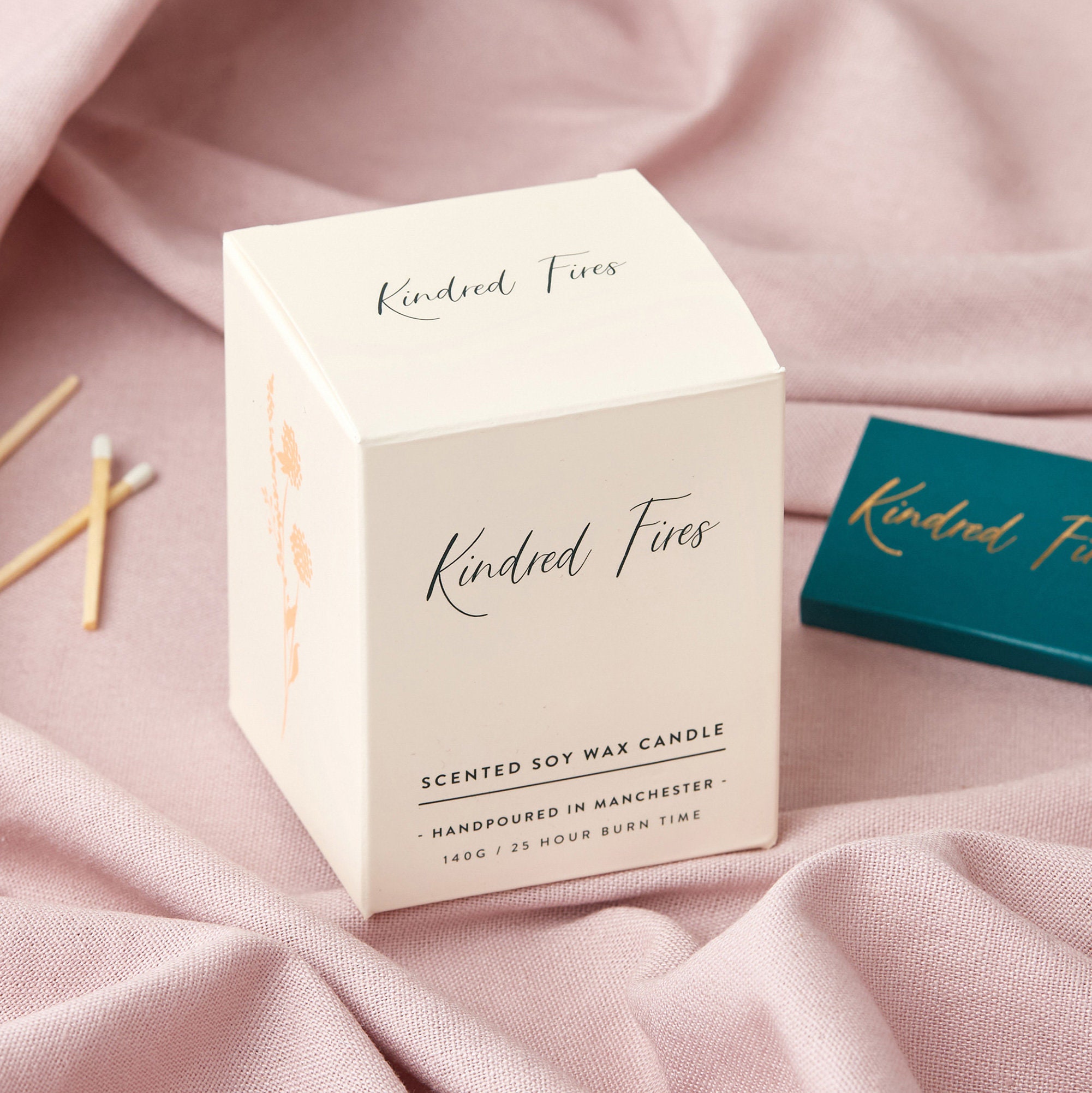 Bougie Parfumée Maman - Cadeau Personnalisé Fête Des Mères, Anniversaire Ou Grossesse - Rose & Thé Blanc 50H
