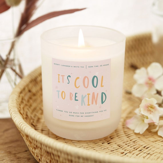 Thank You Gift Cool to Be Kind Candle, 