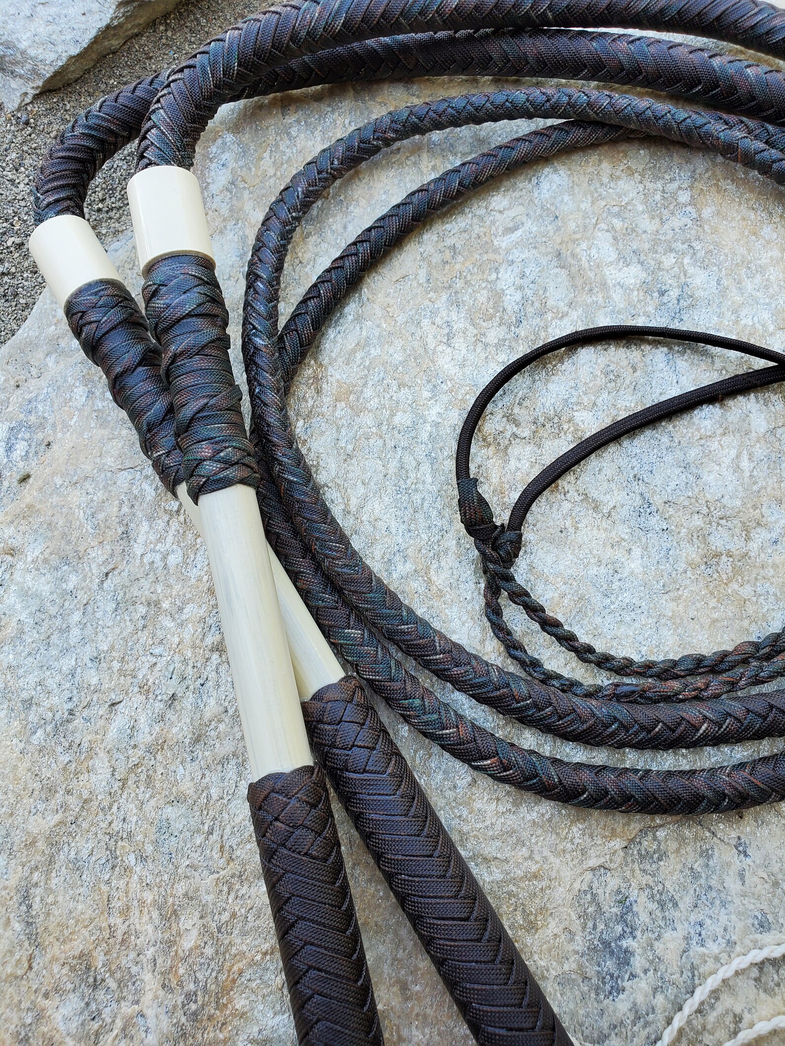 Set Of Performance hybrid Whips Handmade Paracord Waxed Yard Etsy