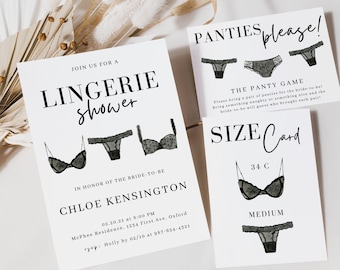Lingerie Shower Lingerie Shower