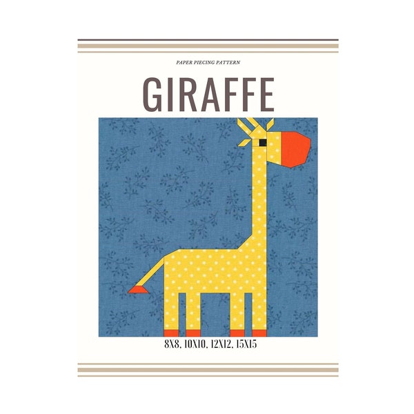 Giraffe Quilt Etsy
