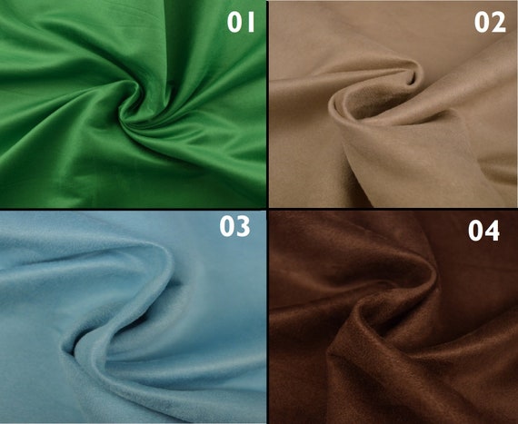Suede leather by the yard 2025