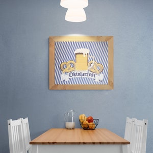 DIY sewing instructions and patterns for the patchwork picture, patchwork, quilt &quot;Oktoberfest&quot;