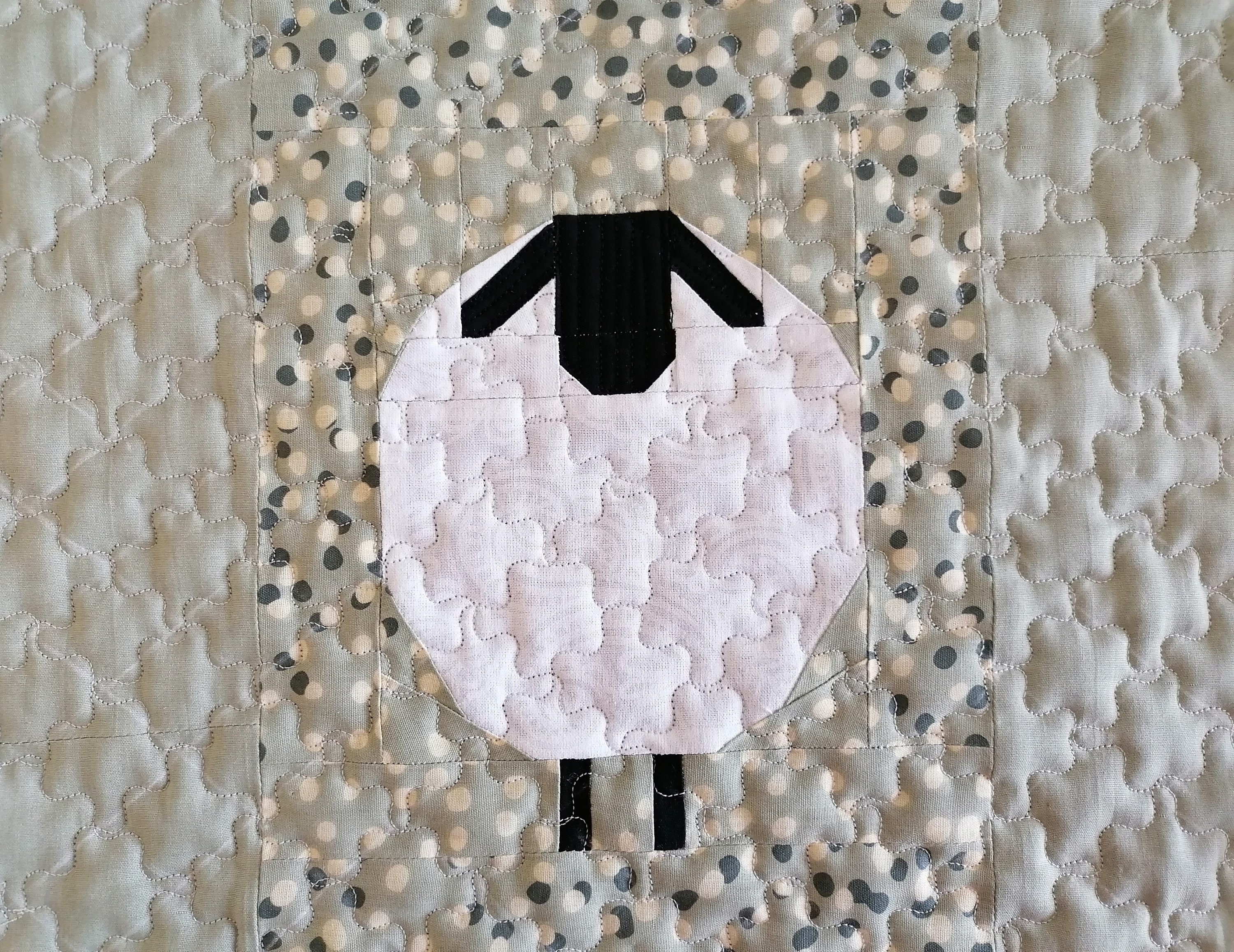 Pattern Blocks Sheep PDF Patchwork Sheep - Block, Foundation Paper Piecing /patchwork ...