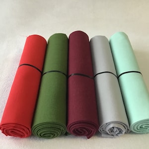 5 pieces cotton fabric patchwork fabrics DIY 50x70 cm cotton cloth fabric package for sewing UNI yard ware quilting &quot;Festive&quot;