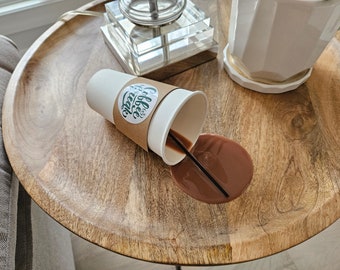 Spilled Coffee Prank / Prop