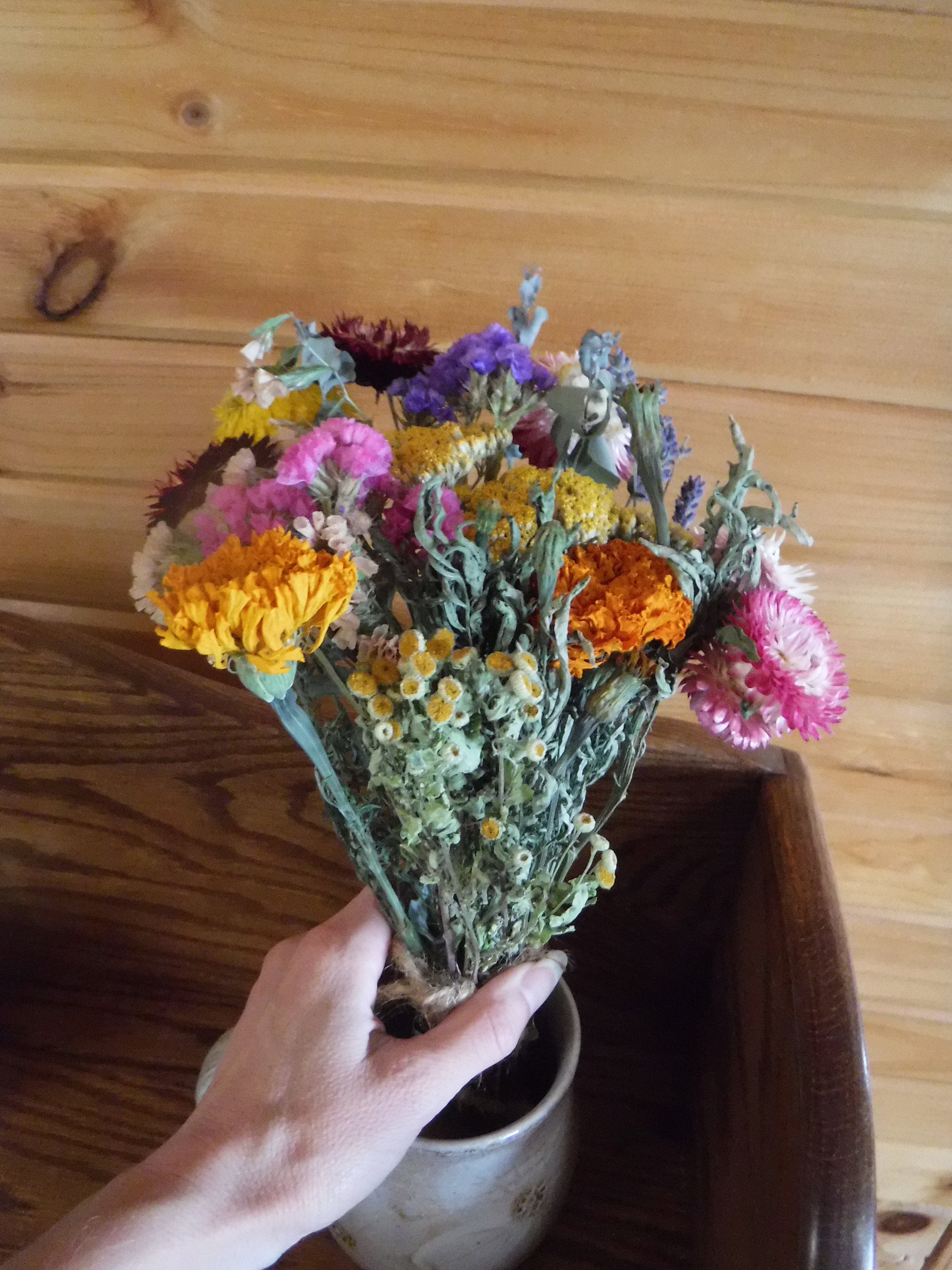 Dried Flower Stems Dried Flower Arrangement Dried Flower Etsy